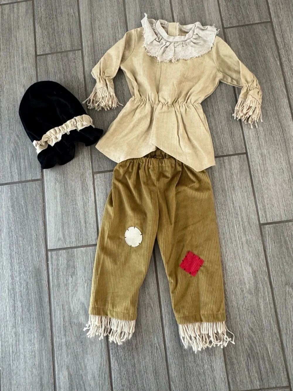 Pottery Barn the Wizard of Oz Scarecrow Costume